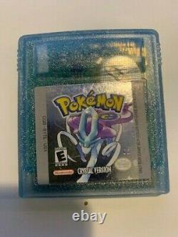 Pokemon Crystal Version (Game Boy Color) Nintendo Authentic CIB Complete Inserts