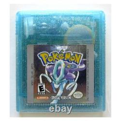 Pokemon Crystal Version New Save Battery (Nintendo Game Boy) AUTHENTIC