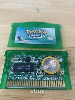 Pokemon Emerald Version Authentic (Game Boy Advance, 2002)