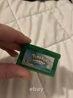 Pokemon Emerald Version (Game Boy Advance, 2005) Authentic Tested, Dry Battery