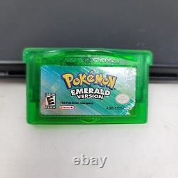 Pokemon Emerald Version (Nintendo Game Boy Advance, 2005) Authentic Tested Saves