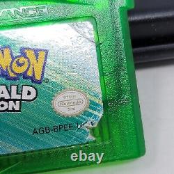 Pokemon Emerald Version (Nintendo Game Boy Advance, 2005) Authentic Tested Saves