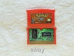 Pokemon Fire Red (GBA, Game Boy Advance) Complete In Box CIB Authentic