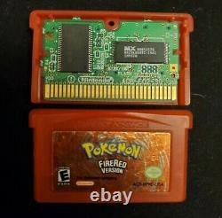 Pokemon Fire Red (Game Boy Advance, GBA) CIB Complete In Box, Authentic & Tested