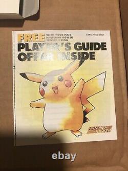 Pokemon Game Boy Yellow Special Pikachu Edition Box Only With Some Inserts