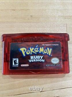 Pokemon Gameboy Advance Games 100% Working And Authentic Lot