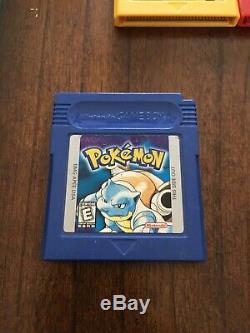 Pokemon Gameboy Color Lot Authentic And Tested Red, Blue, Yellow, Gold, And Silver