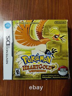Pokemon HeartGold USA Version (DS, 2010) Complete in Box, Authentic