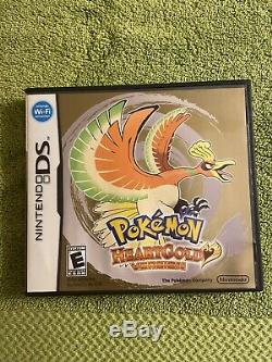 Pokemon HeartGold Version (DS, 2010) Authentic with Pokewalker