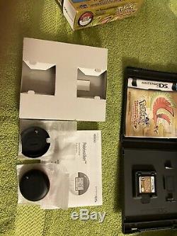 Pokemon HeartGold Version (DS, 2010) Authentic with Pokewalker
