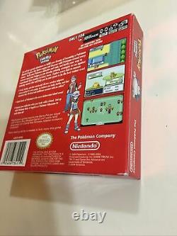 Pokemon LeafGreen & FireRed Version Game Boy Advance GBA Authentic Complete CIB