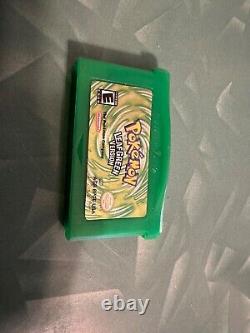 Pokemon Leaf Green Version (Game Boy Advance) authentic GBA video game cart LG