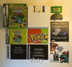 Pokemon Leaf Green Version Nearly CIB Authentic & Tested