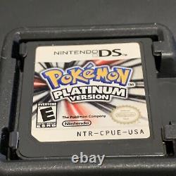 Pokemon Platinum Version Nintendo DS Game AUTHENTIC Game, Case and Manual