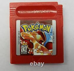 Pokemon Red Nintendo Game Boy Game Authentic