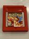 Pokemon Red Version Nintendo Game Boy Authentic New Battery Installed