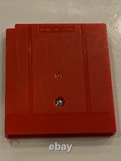 Pokemon Red Version Nintendo Game Boy Authentic New Battery Installed