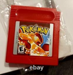 Pokemon Red Version Nintendo Game Boy Complete In Box CIB Authentic Excellent