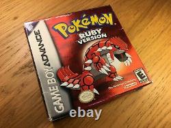 Pokemon Ruby Version Gameboy Advance BOXED Authentic American Game USA