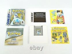 Pokémon Silver Complete In Box Nintendo Game Boy Color Authentic New Battery CIB