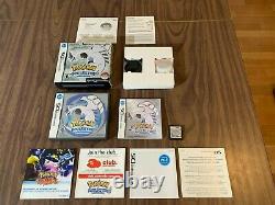 Pokemon SoulSilver (Nintendo DS) Complete in box with pokewalker - Authentic
