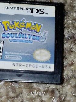 Pokemon Soul Silver Version (Nintendo DS, 2010) Authentic Cartridge Only Tested