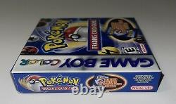 Pokemon Trading Card Game (Nintendo GameBoy Color) GBC 100% Authentic CIB Saves