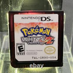 Pokemon White Version 2 (Nintendo DS, 2012) Authentic Tested Game Cartridge