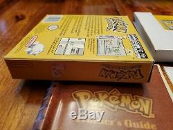 Pokemon Yellow Version (Nintendo Game Boy) Complete in Box - Authentic