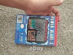 Power Blade 2 NES Nintendo Game Cartridge, Box & Manual 100% Authentic CIB