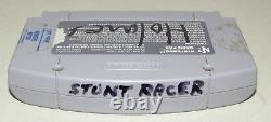 RARE Authentic Vintage Nintendo 64 Game Cartridge STUNT RACER Pre-owned NICE