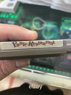 RARE Panic Restaurant Cart Only Nintendo NES EXCELLENT CONDITION Authentic