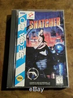 RARE! Snatcher (Sega Genesis CD) AUTHENTIC