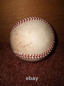 RONALD ACUNA JR. Game Used Baseball MLB Authenticated 7/2/22 (Pine tar on ball)