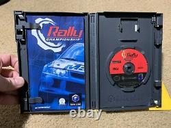 Rally Championship (Nintendo GameCube, 2003) RARE Authentic withmanual WORKS G80