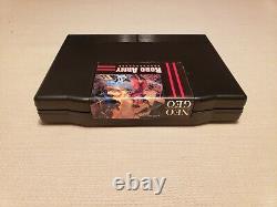 Robo Army SNK Neo Geo AES Authentic Original Complete