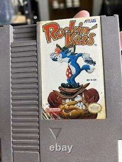 Rockin' Kats Nintendo Entertainment System NES Cartridge Only Authentic