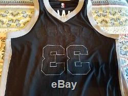 San Antonio Spurs Boris Diaw Adidas Authentic REV 30 game jersey Auto No COA