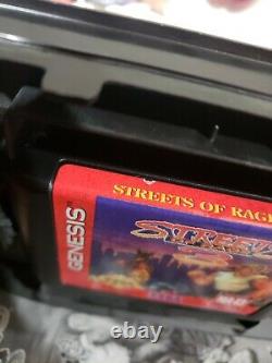 Sega Genesis Streets Of Rage 1 2 3 Trilogy Complete CIB Authentic Rare Vintage