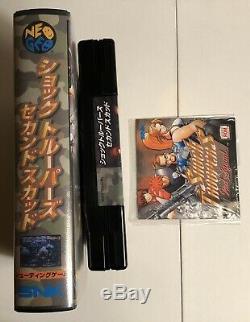 Shock Troopers 2nd (Second) Squad NEO GEO AES AUTHENTIC HOMECART JAPAN