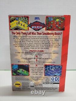 Skeleton Krew Authentic Sega Genesis Game INCLUDES Box and Game Good cond