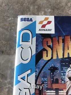 Snatcher (Sega CD, Authentic US Version) Disc, Manual