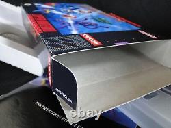 Snes MegaMan X Super Nintendo CIB Complete Authentic Cart, manual, Dust, NEW Box