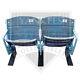 Steiner Authentic Game Used Yankee Double Seat Pair From The Original Stadium