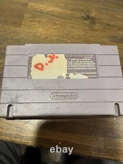 Stone Protectors Game Only SNES- Tested/ Authentic- Rare