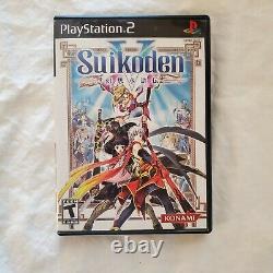 Suikoden V Sony PlayStation 2, PS2, AUTHENTIC, CIB, Black Label. NICE! . L@@KY