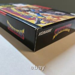 Sunset Riders (Super Nintendo, 1993) SNES Complete Authentic Box Manual Game