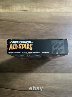 Super Mario All Stars Nintendo SNES Complete CIB Authentic