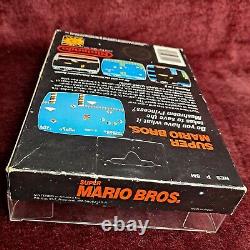 Super Mario BroOriginal 5 Screw Circle SealNintendo NES Authentic Black Box US