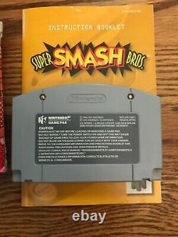 Super Smash Bros. N64 Authentic CIB (Nintendo 64, 1999)
